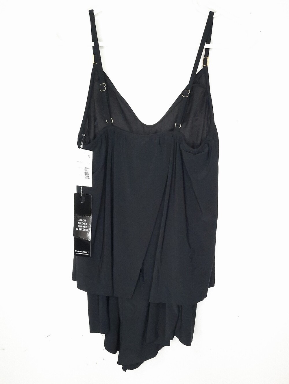 Magicsuit Mila One Piece Romper Swimsuit Black Magicsuit Womens Size 10 New - Picture 15 of 16